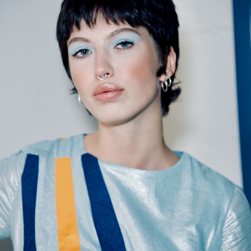 Weiterer Look von der Fashionshow im Olympiapark